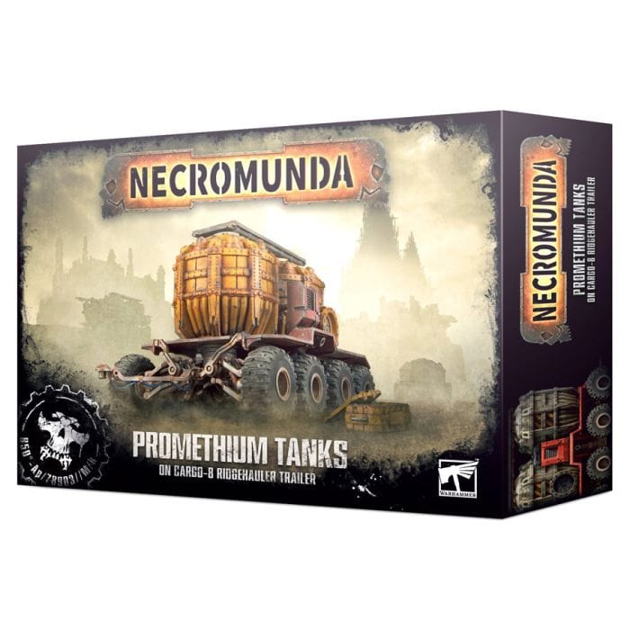 301 - 12 Warhammer 40,000: Necromunda: Promethium Tanks on Gargo - 8 Trailer - Lost City Toys