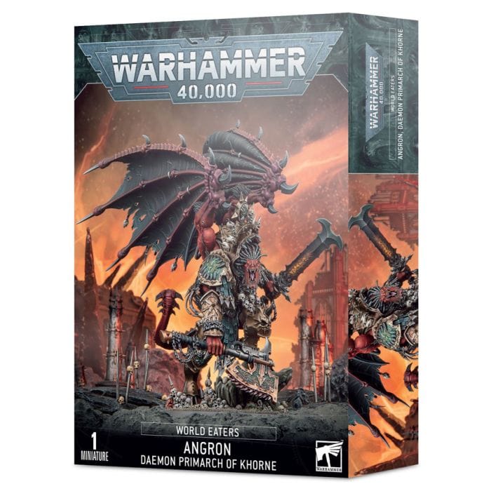 43 - 28 Warhammer 40,000: World Eaters: Angron, Daemon Primarch of Khorne - Lost City Toys