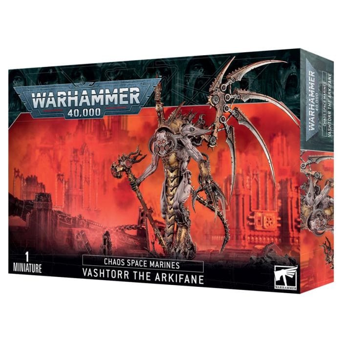 43 - 99 Warhammer 40,000: Chaos Space Marines: Vashtorr the Arkifane - Lost City Toys