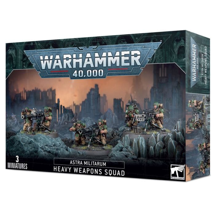 47 - 19 Warhammer 40,000: Astra Militarum: Cadian Heavy Weapons Squad - Lost City Toys