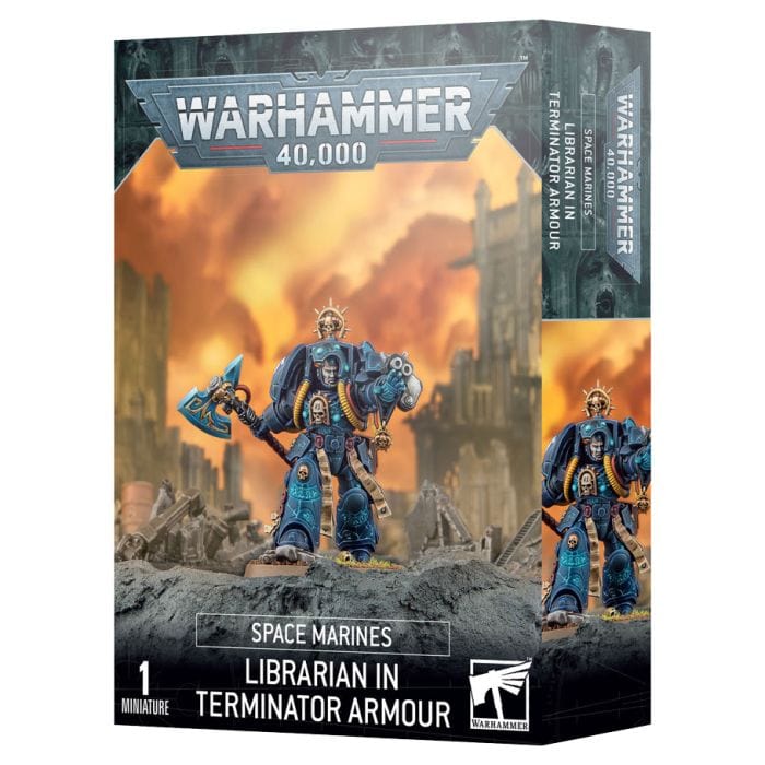 48 - 06 Warhammer 40,000: Space Marines: Librarian in Terminator Armour - Lost City Toys