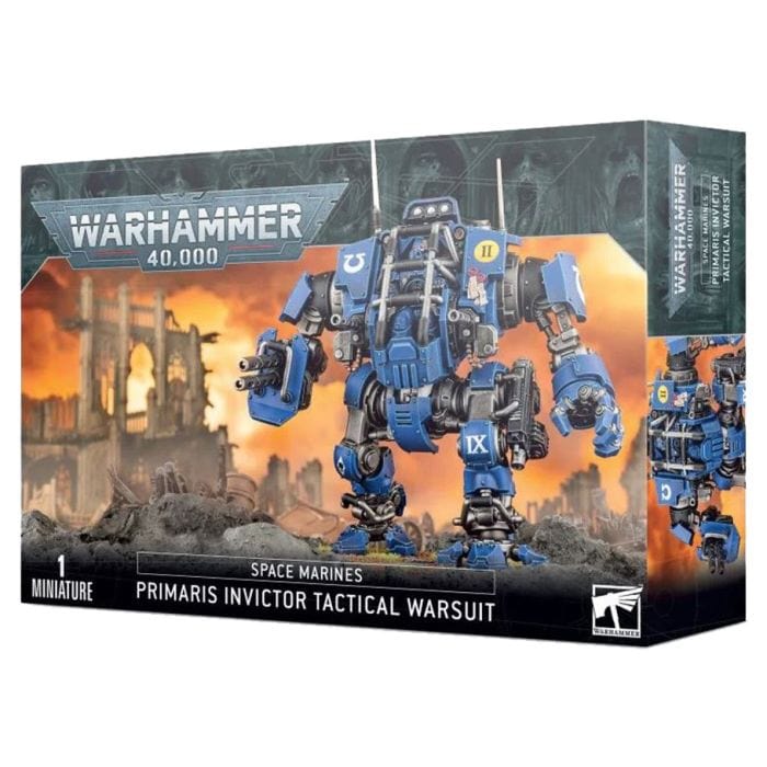 48 - 98 Warhammer 40,000: Space Marines: Primaris Invictor: Tactical Warsuit - Lost City Toys