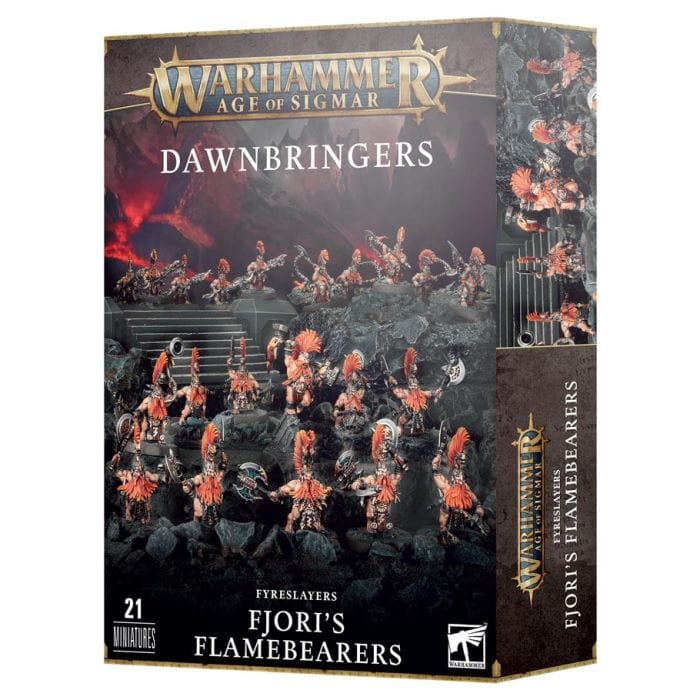 84 - 27 Warhammer Age of Sigmar: Fyreslayers: Fjoris Flamebearers - Lost City Toys