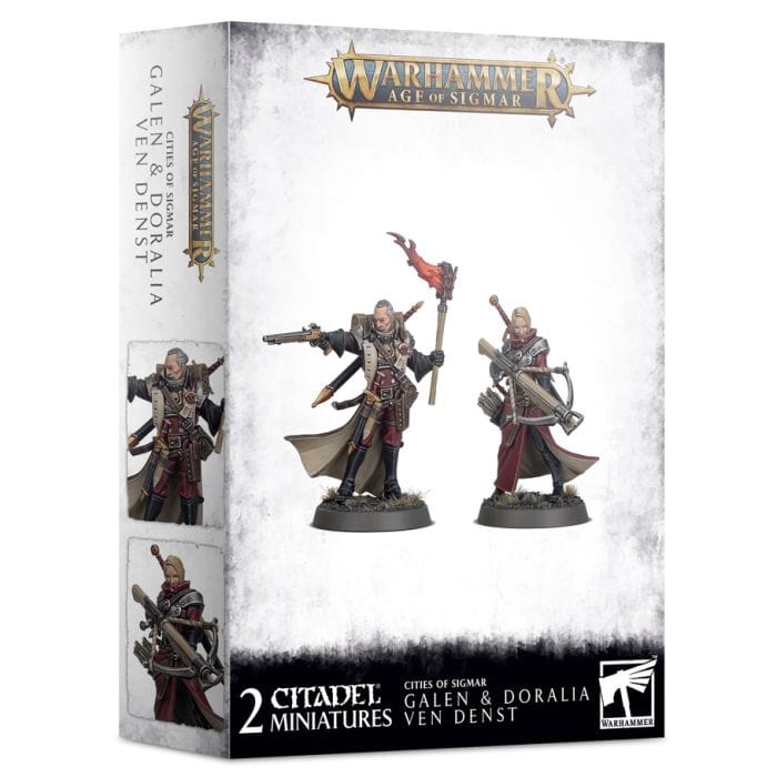 86 - 45 Warhammer Age of Sigmar: Cities of Sigmar: Galen & Doralia ven Denst - Lost City Toys