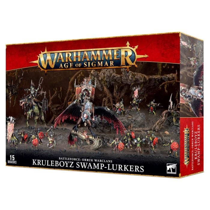 89 - 53 Warhammer Age of Sigmar: Orruk Warclans: Kruleboyz Swamp Lurkers - Lost City Toys