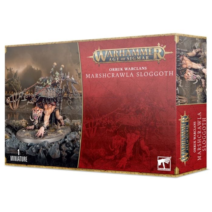 89 - 66 Warhammer Age of Sigmar: Orruk Warclans: Marshcrawla Sloggoth - Lost City Toys