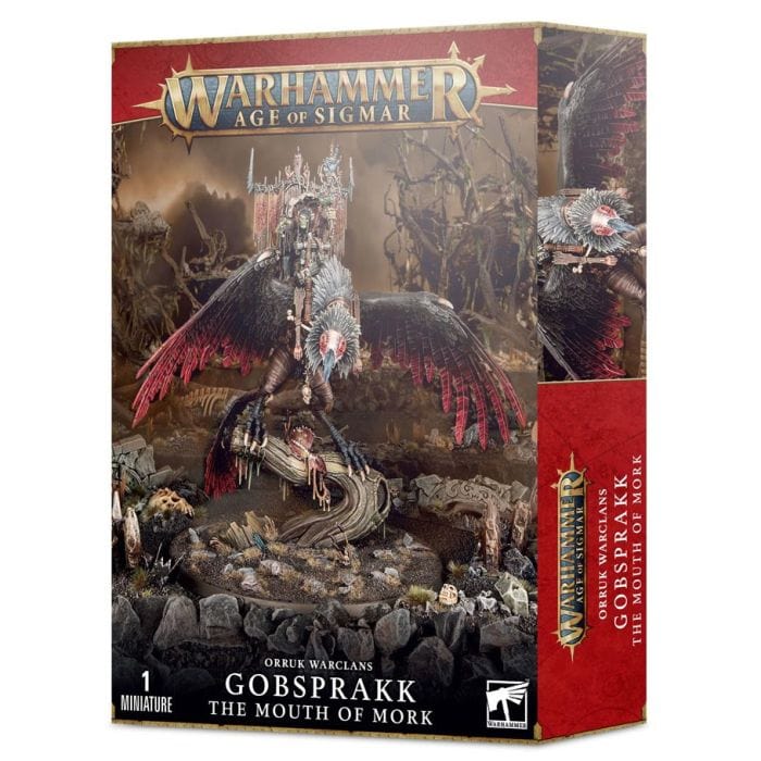 89 - 73 Warhammer Age of Sigmar: Orruk Warclans: Gobsprakk, the Mouth of Mork - Lost City Toys