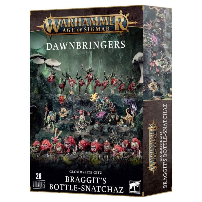 89 - 83 Warhammer Age of Sigmar: Gloomspite Gitz: Braggits Bottle - Snatchaz - Lost City Toys