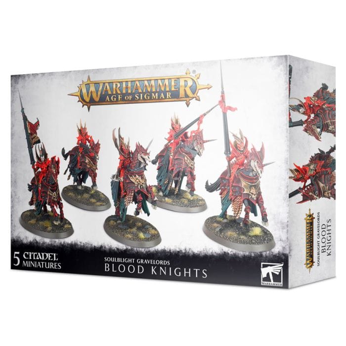 91 - 41 Warhammer Age of Sigmar: Soulblight Gravelords: Blood Knight - Lost City Toys