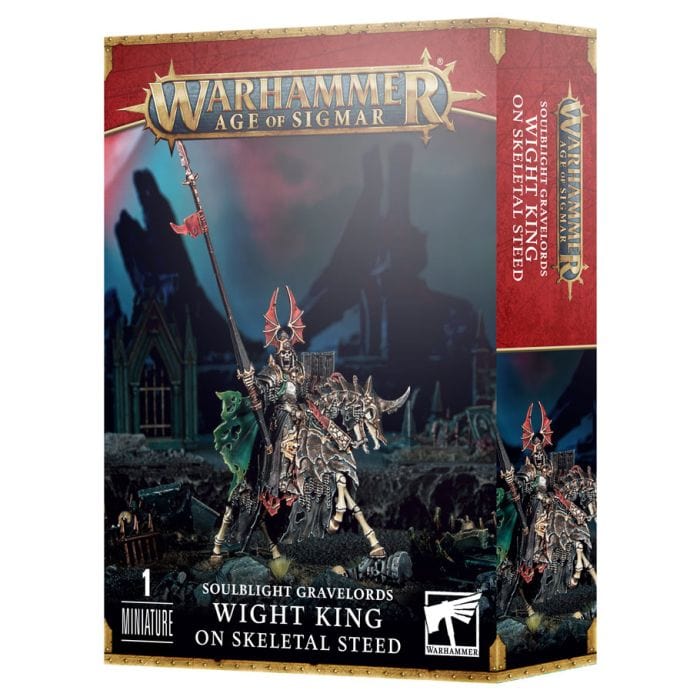 91 - 65 Warhammer: Soulblight Gravelords: Wight King on Skeletal Steed - Lost City Toys