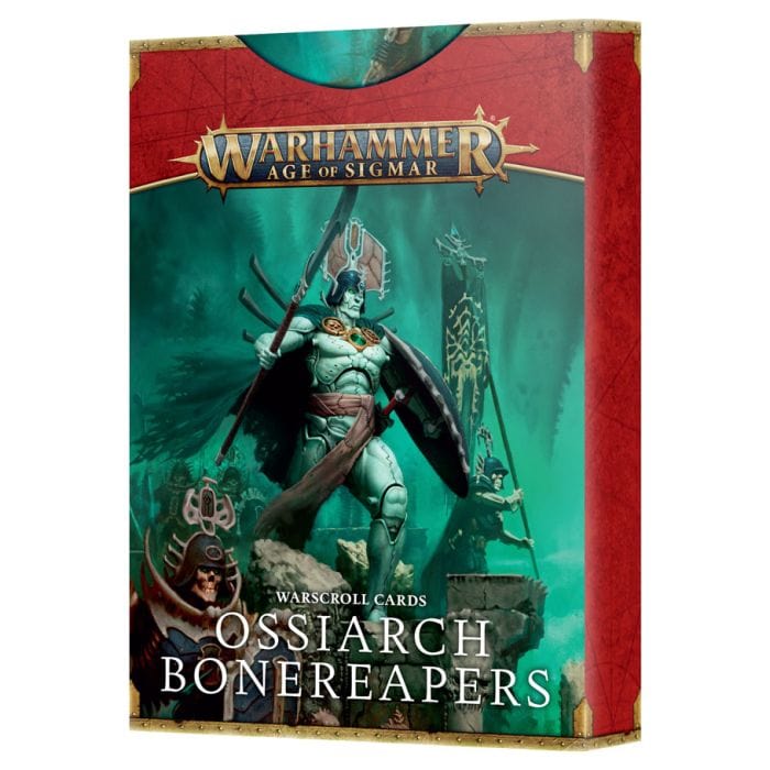 94 - 02 Warhammer Age of Sigmar: Ossiarch Bonereapers: Warscroll Cards - Lost City Toys