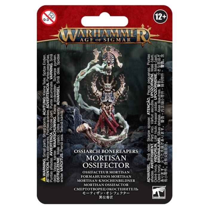 94 - 35 Warhammer Age of Sigmar: Ossiarch Bonereapers: Mortisan Ossifector - Lost City Toys