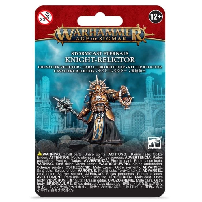 96 - 56 Warhammer Age of Sigmar: Stormcast Eternals: Knight - Relictor - Lost City Toys