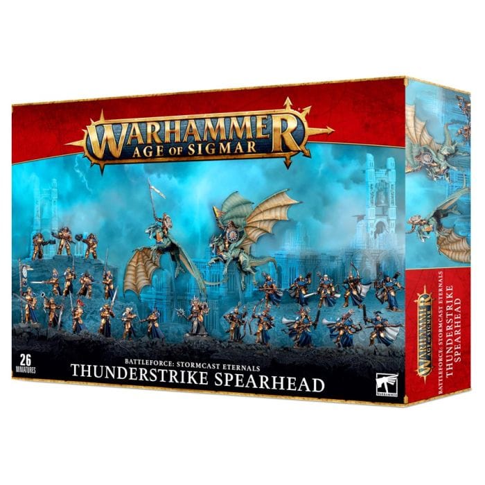 96 - 60 Warhammer Age of Sigmar: Stormcast Eternals: Thunderstrike Spearhead - Lost City Toys