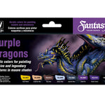 Acrylicos Vallejo, S.L. Accessories Acrylicos Vallejo Fantasy Color: Purple Dragons