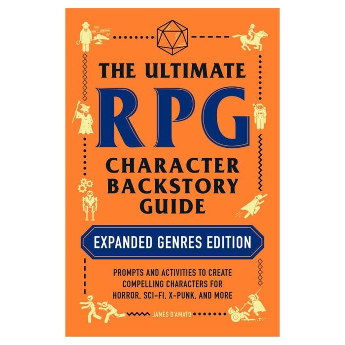 Adams Media The Ultimate RPG Character Backstory Guide: Expanded Genres Edition - Lost City Toys