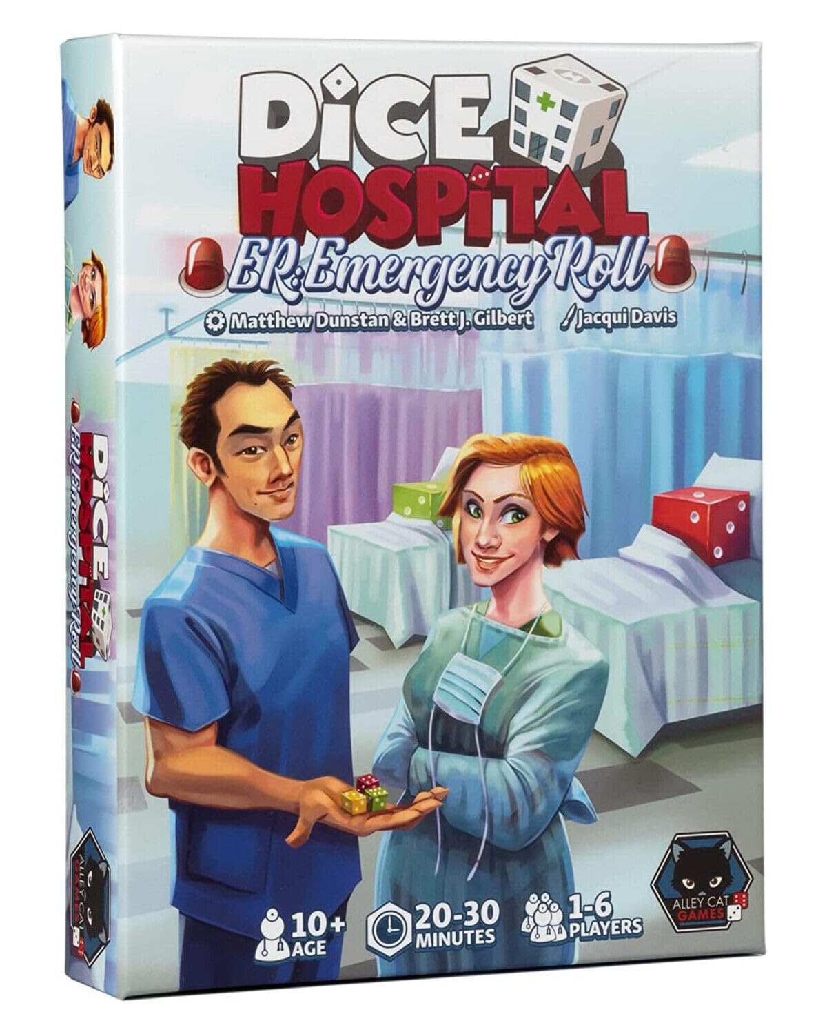 Alley Cat Games Dice Hospital: Emergency Roll (stand alone) - Lost City Toys