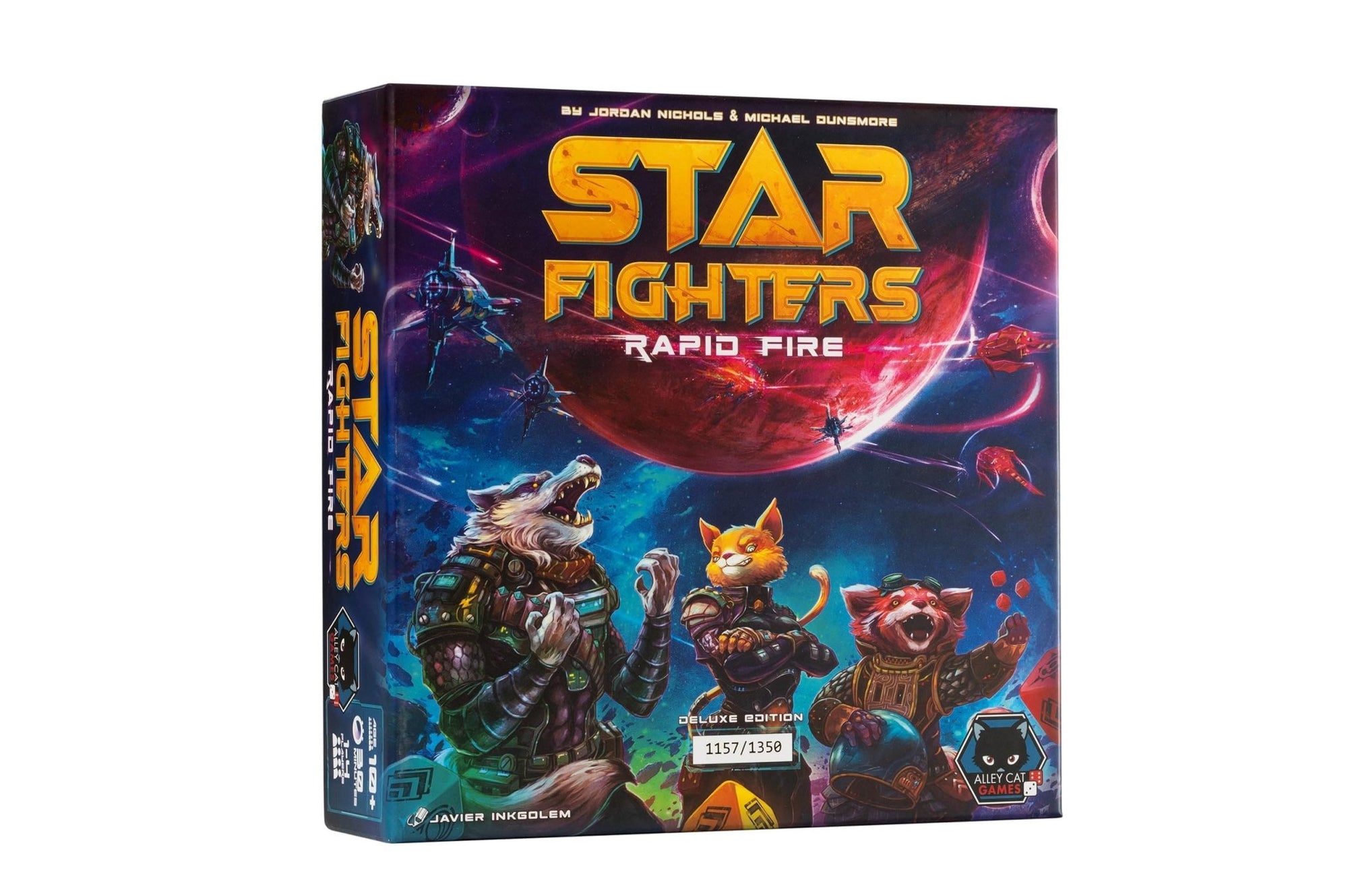 Alley Cat Games Star Fighters: Rapid Fire - Lost City Toys
