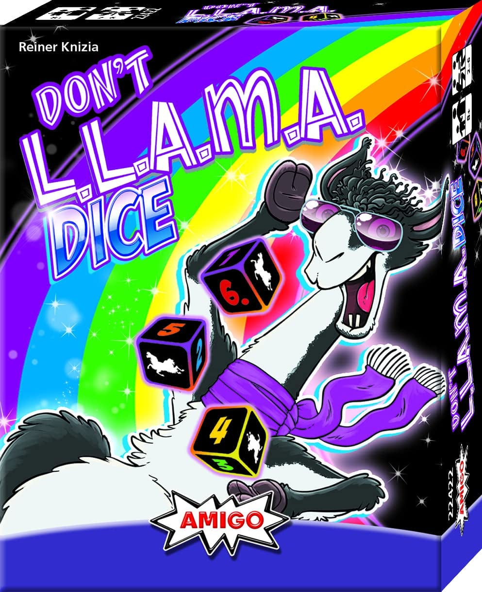 Amigo Games Inc Don't Llama Dice Game - Lost City Toys