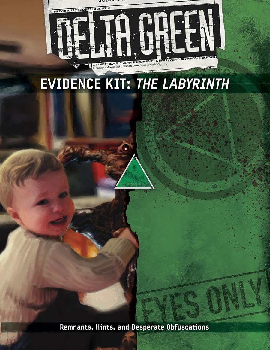 Arc Dream Publishing Delta Green RPG: Evidence Kit - The Labyrinth - Lost City Toys