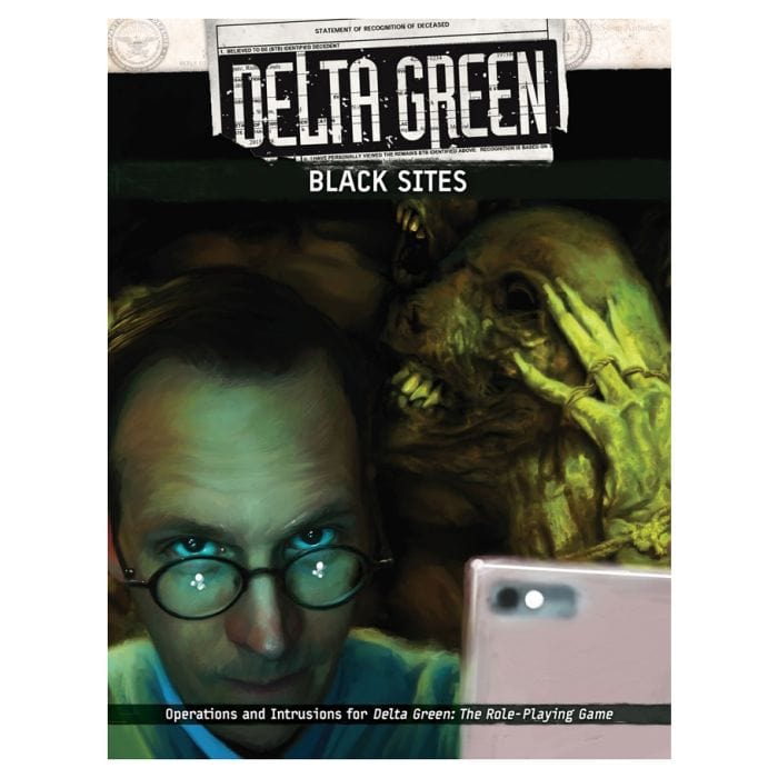 Arc Dream Publishing Role Playing Games Arc Dream Publishing Delta Green: Black Sites