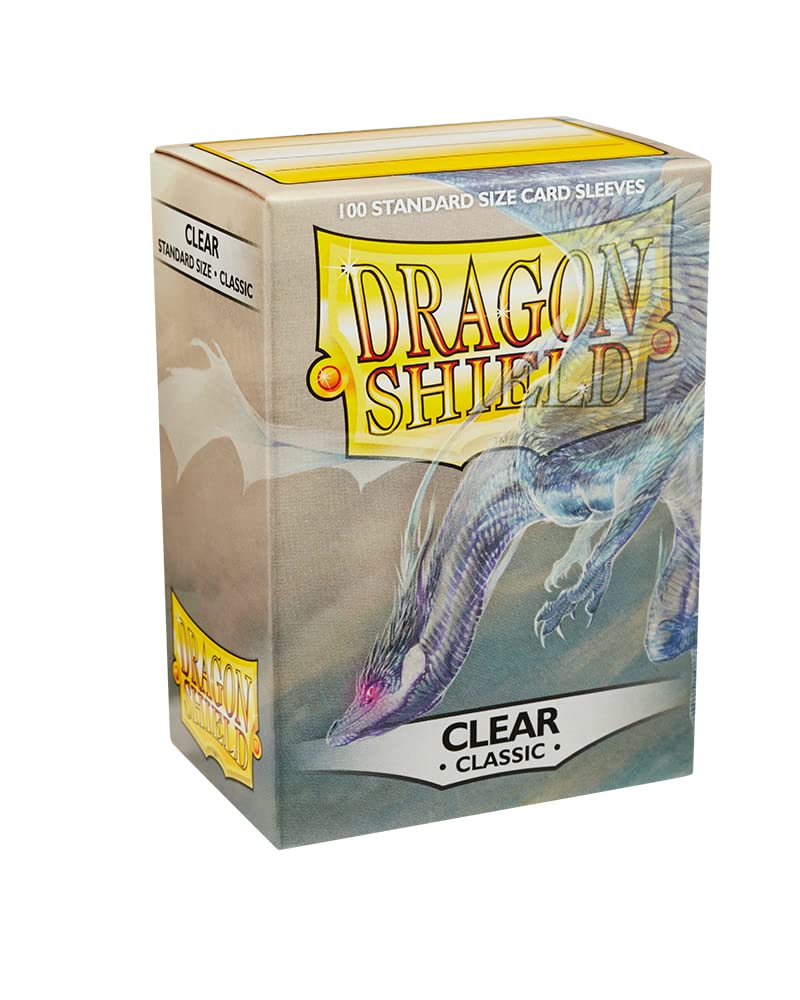 Arcane Tinmen Accessories Arcane Tinmen Dragon Shields: (100) Clear (DISPLAY 10)