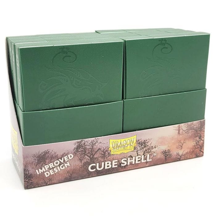 Arcane Tinmen Card Accessories Arcane Tinmen Deck Box: Cube Shell: Forest Green (8)
