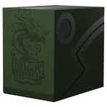 Arcane Tinmen Deck Box: Dragom Shield: Double Shell: Forest Green/Black - Lost City Toys