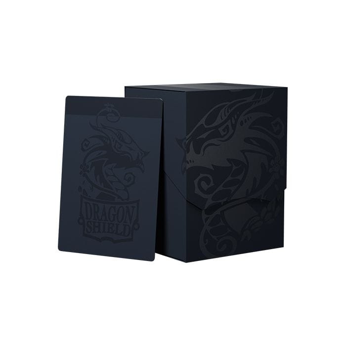 Arcane Tinmen Deck Box: Dragon Shield: Deck Shell: Revised: Midnight Blue/Black - Lost City Toys