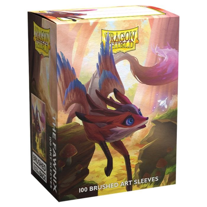 Arcane Tinmen Deck Protector: Dragon Shield: Art: Brushed: The Fawnix (100) - Lost City Toys