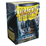 Arcane Tinmen Deck Protector: Dragon Shield: Classic: Black (100) - Lost City Toys