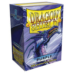 Arcane Tinmen Deck Protector: Dragon Shield: Classic: Purple (100) - Lost City Toys