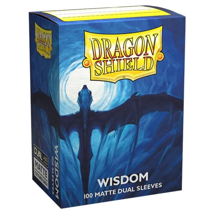 Arcane Tinmen Deck Protector: Dragon Shield: Dual Matte: Wisdom (100) - Lost City Toys