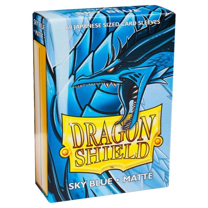 Arcane Tinmen Deck Protector: Dragon Shield: Japanese: Matte: Sky Blue (60) - Lost City Toys