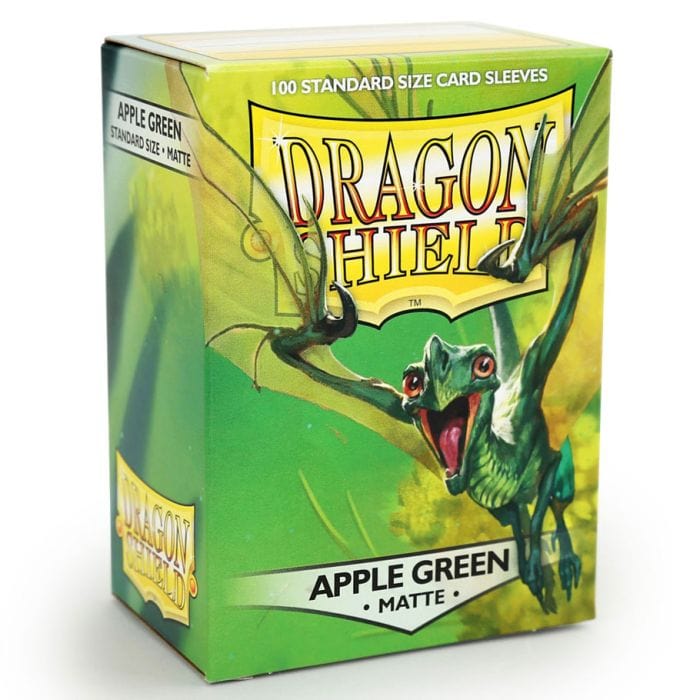 Arcane Tinmen Deck Protector: Dragon Shield: Matte: Apple Green (100) - Lost City Toys