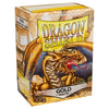 Arcane Tinmen Deck Protector: Dragon Shield: Matte: Gold (100) - Lost City Toys