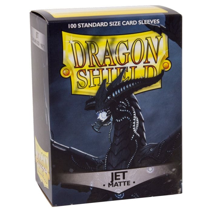 Arcane Tinmen Deck Protector: Dragon Shield: Matte: Jet (100) - Lost City Toys