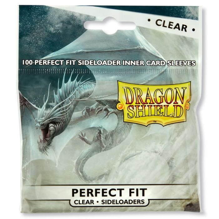 Arcane Tinmen Deck Protector: Dragon Shield: Perfect Fit: Sideloader Clear (100) - Lost City Toys
