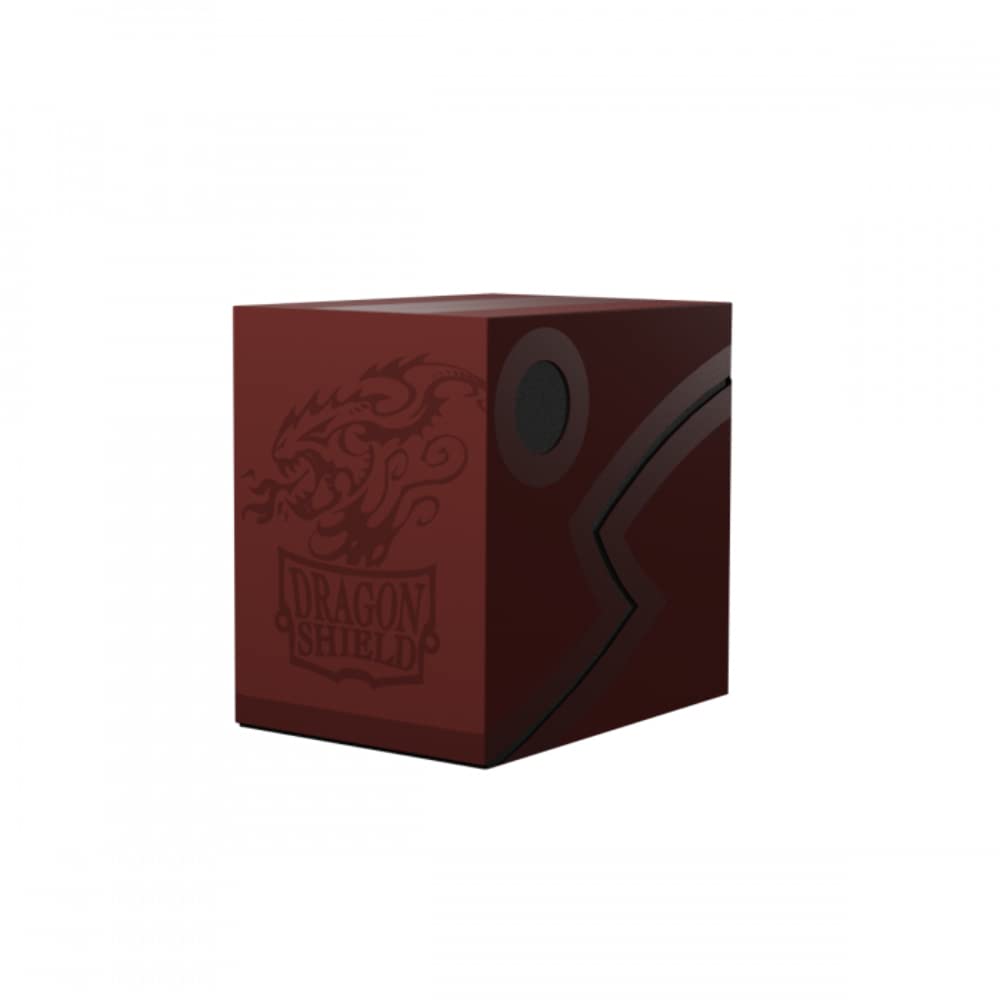 Arcane Tinmen Dragon Shield: Double Shell - Blood Red/Black - Lost City Toys