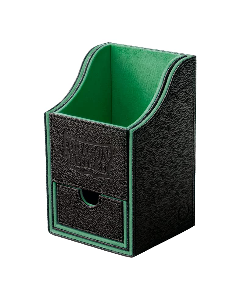 Arcane Tinmen Dragon Shield: Nest Box + Black/Green - Lost City Toys