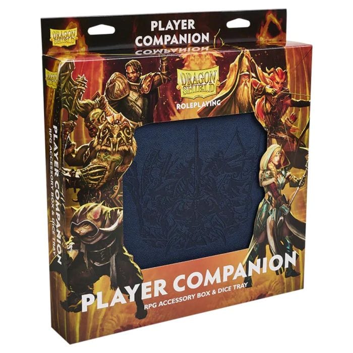 Arcane Tinmen Dragon Shield: Roleplaying: Player Companion: Midnight Blue - Lost City Toys