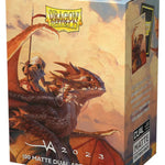 Arcane Tinmen Dragon Shields: (100) Matte Dual Art - The Adameer (DISPLAY 10) - Lost City Toys