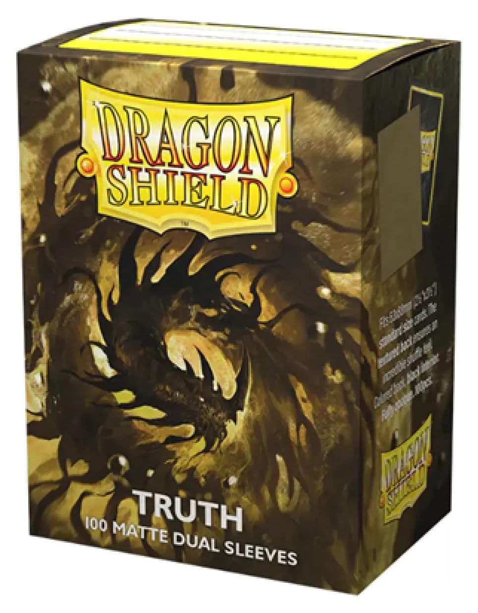 Arcane Tinmen Dragon Shields: (100) Matte Dual - Truth (DISPLAY 10) - Lost City Toys