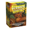 Arcane Tinmen Dragon Shields: (100) Matte Tangerine (DISPLAY 10) - Lost City Toys