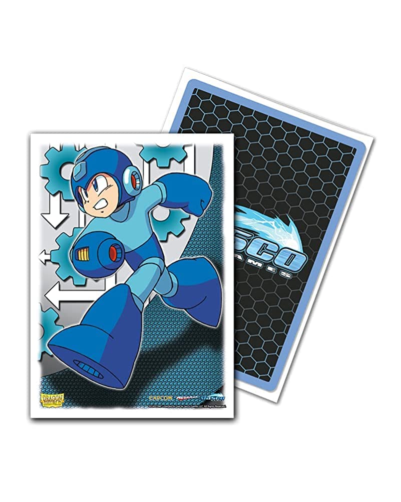 Arcane Tinmen Dragon Shields: (100) Mega Man Standard (DISPLAY 10) - Lost City Toys
