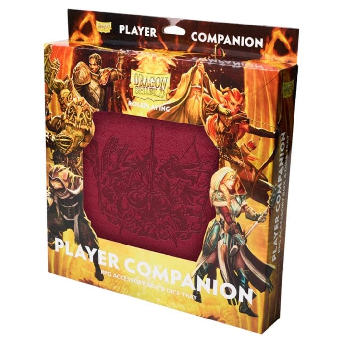 Arcane Tinmen RPG Accessories Arcane Tinmen Dragon Shield: Roleplaying: Player Companion: Blood Red