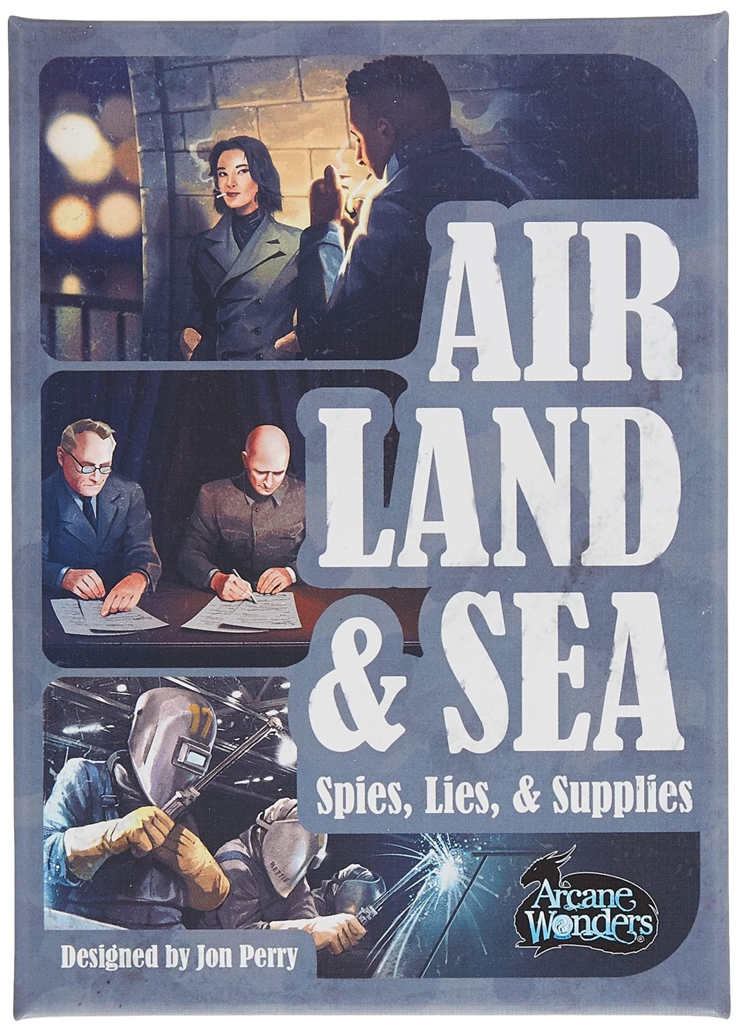 Arcane Wonders Air Land & Sea: Spies, Lies, & Supplies Expansion - Lost City Toys