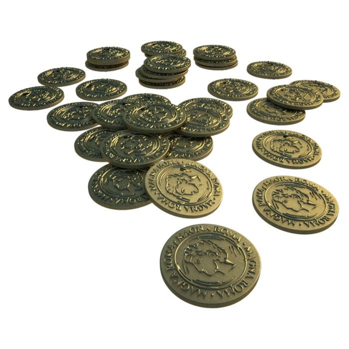 Archona Games Magna Roma: Metal Coins Set - Lost City Toys