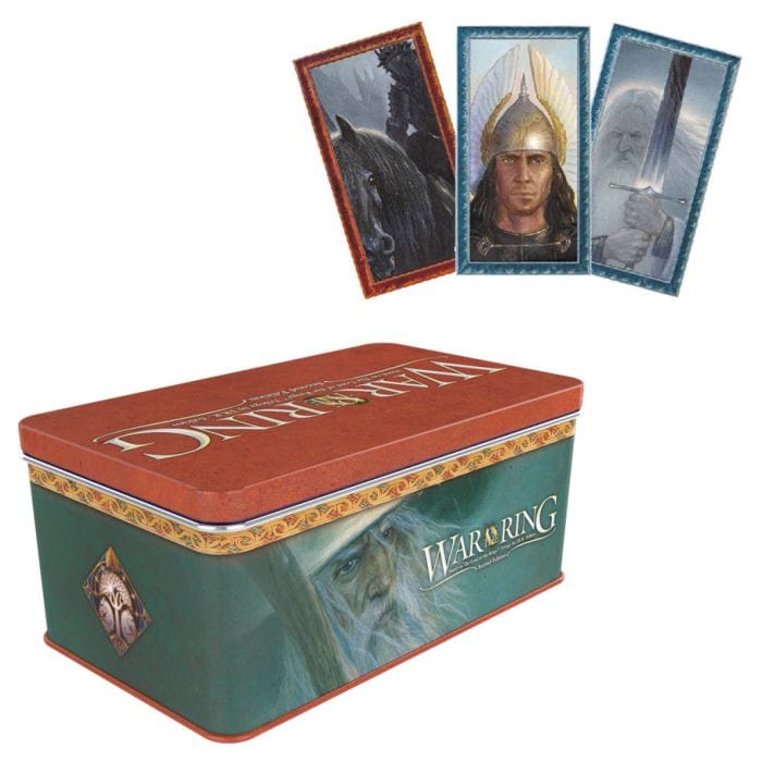 Ares Games Board Games Accessories Lord of the Rings: War of the Ring Box and Deck Protectors: Gandalf Edition