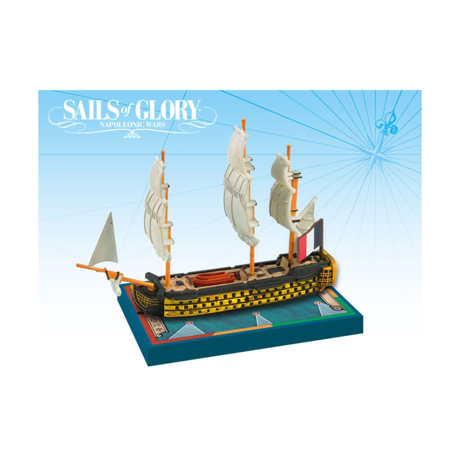 Ares Games Board Games Ares Games Sails of Glory: Orient 1791 French SotL Ship Pack